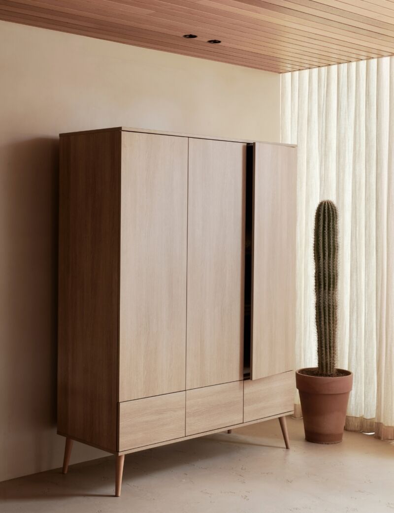 Flow Wardrobe Honey Ash