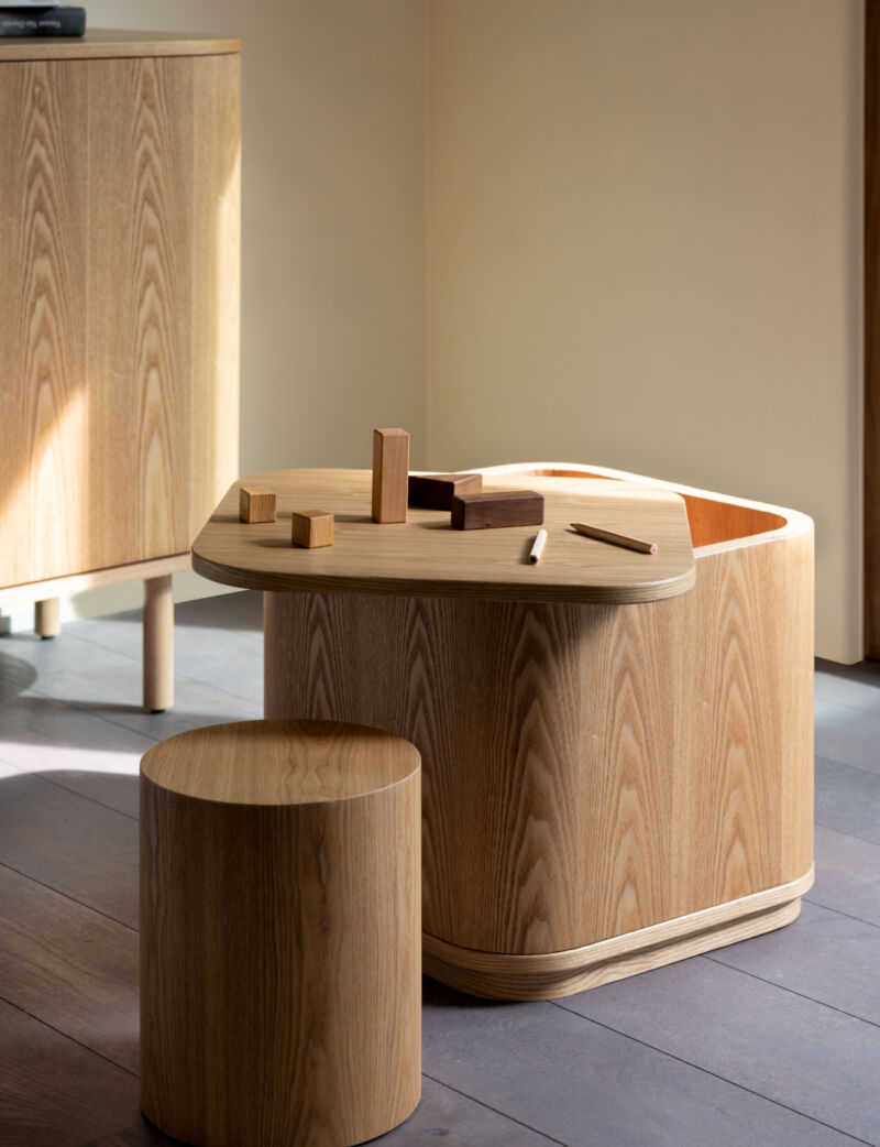 Yume table chair natural ash