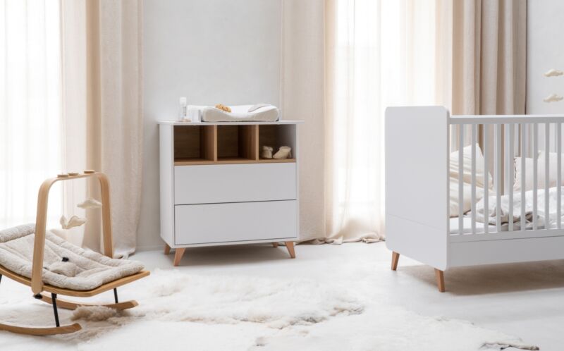 Loft White Baby Room