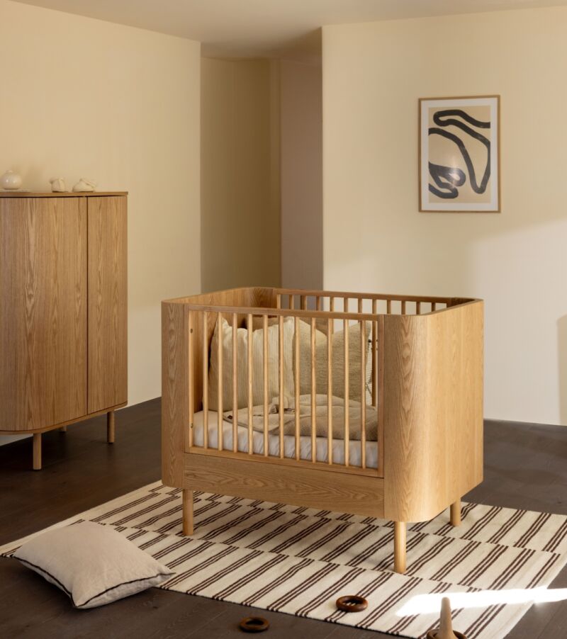 Yume Natural Ash 110 70 bed 1