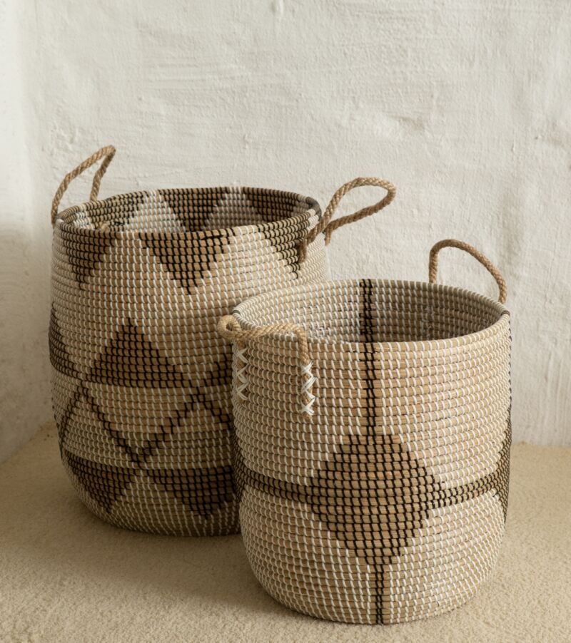 Fairtrade storage baskets