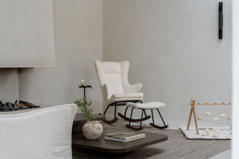 Rocking Chair De Luxe Cream